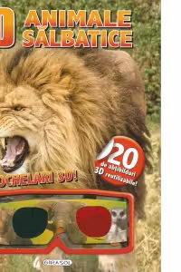 3D Animale salbatice. Cu ochelari 3D