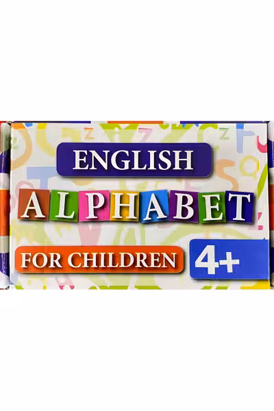 English alphabet 4+