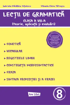 Lecții de gramatică - clasa a VIII-a