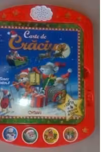 Carte sonora de Craciun (o carte cu 4 cantecele de Craciun)