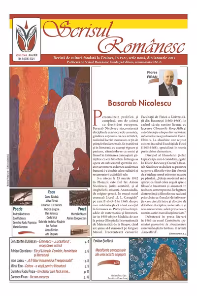 Revista Scrisul Românesc Nr.8 din 2021