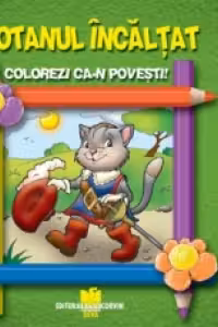 Motanul incaltat - Colorezi ca-n povesti