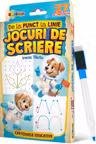 27 de cartonase educative. De la punct la linie. Jocuri de scriere