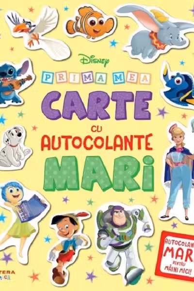 DISNEY. PRIMA MEA CARTE CU AUTOCOLANTE MARI