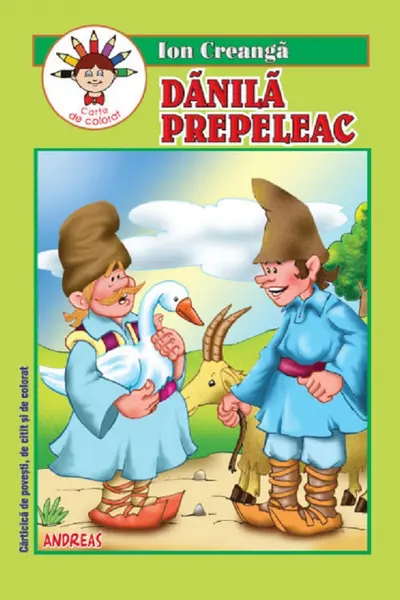 Danila Prepeleac. Carte de citit si colorat
