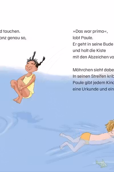 Grimm und Mohrchen machen das Seepferdchen