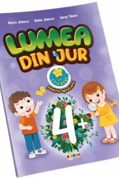 Lumea din jur 4+ cu stikere