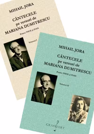 Cântecele pe versuri de Mariana Dumitrescu pentru voce și pian Vol. 1+2