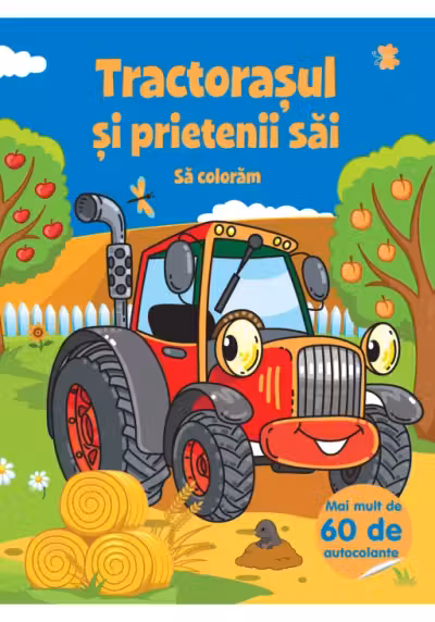 Tractorasul si prietenii sai - sa coloram