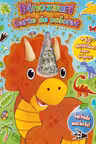 Dinozauri - Carte de colorat cu corn