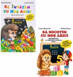 Pachet Mos Arici (2 carti): 1. Sa invatam cu Mos Arici; 2. Sa socotim cu Mos Arici