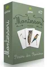 Carti de joc Montessori - Pasari din Romania