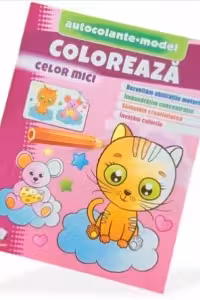 Coloreaza+autocolante Celor mici