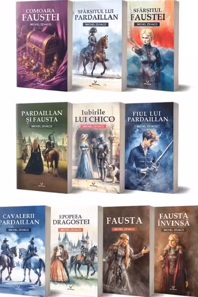 Pachet 10 volume: Cavalerii Pardaillan