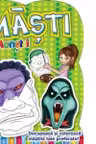 Masti - Monstri. Decupeaza si coloreaza mastile tale preferate