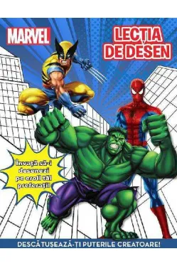 Lectia de desen. Invata sa-i desenezi pe eroii tai preferati