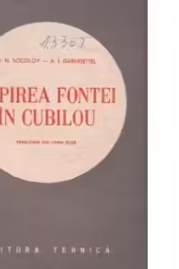 Topirea fontei in cubilou (traducere din limba rusa)