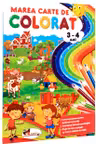 Marea carte de colorat 3-4 ani