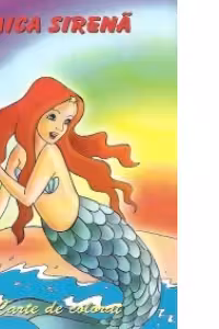Mica sirena - Carte de colorat