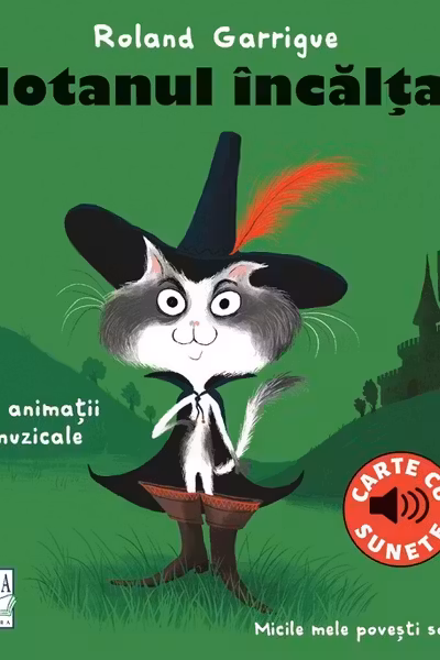 Motanul incaltat - carte cu sunete