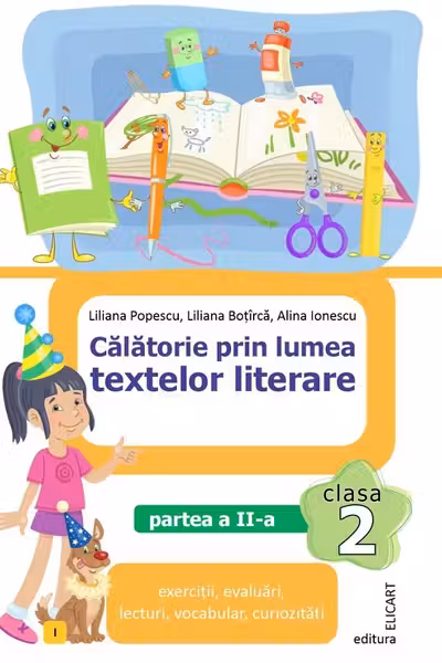 Calatorie prin lumea textelor literare - Clasa 2 Partea 2 (Varianta I)