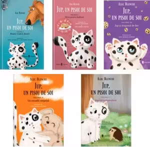 Pachet Jup, un pisoi de soi (5 volume): 1. Jboara, Costica, jboara!, 2. Orice pentru budinca, 3. Jup si dragonul de fier, 4. Un musafir surpriza, 5. Jup cel independent