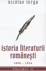 Istoria Literaturii Romanesti 1890 - 1934