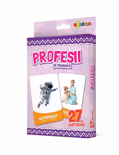 27 de cartonase. Profesii si meserii