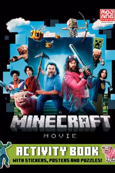 A Minecraft Movie Activity Book