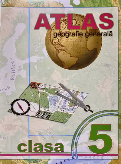 Atlas cl.5. Geografie generala. Serebia.