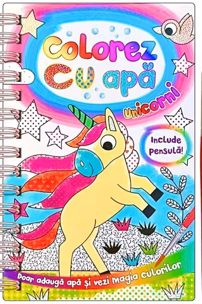Colorez cu apa unicorni