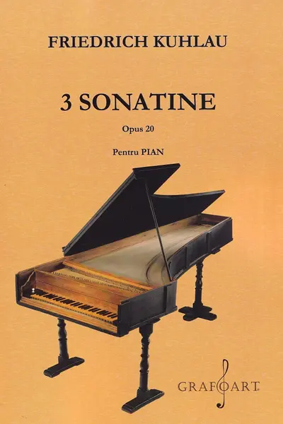 3 sonatine. Opus 20 pentru pian