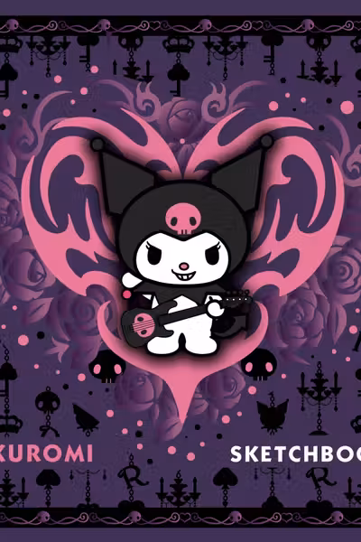 Kuromi. Sketchbook (темный)