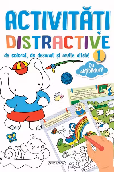 Activitati distractive de colorat, de desenat si multe altele! 1