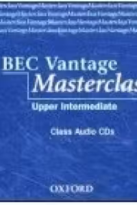 Bec Vantage Masterclass - Upper intermediate - Class Audio CDs
