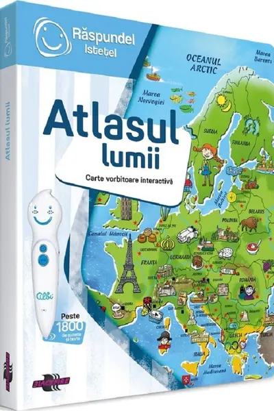 Carte interactiva: Raspundel Istetel. Atlasul lumii