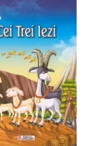 Cei Trei Iezi. Carte de colorat + poveste (format A5) (Colectia Creionul fermecat)