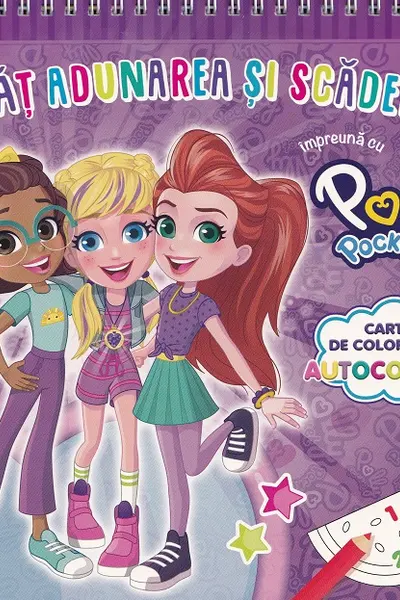 Invat adunarea si scaderea impreuna cu Polly Pocket