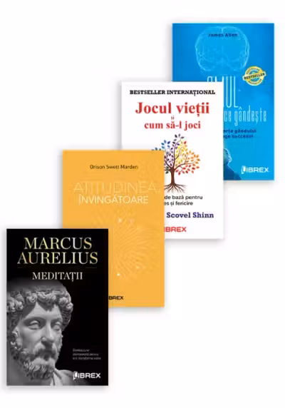 Pachet Secretele mentalitatii de invingator. Set 4 carti