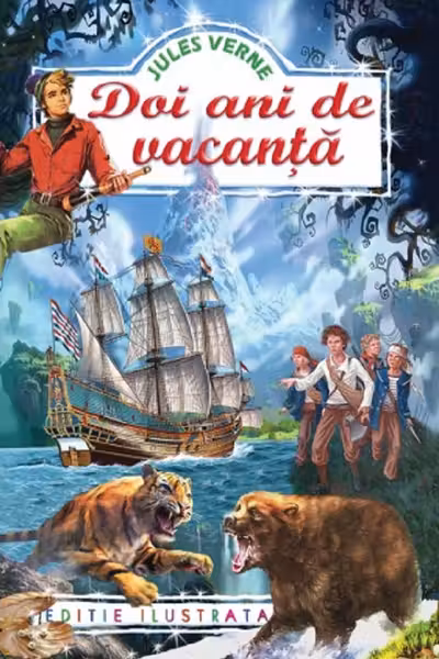 Doi ani de vacanta (Editie ilustrata)