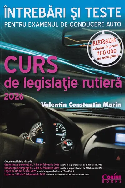 Curs de legislatie rutiera 2026