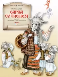 Lecturi scolare/ilustratii. Capra cu trei iezi