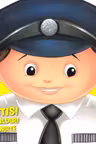 Polițist. Abțibilduri colorate
