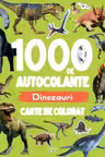 1000 DE AUTOCOLANTE. DINOZAURI. Carte de desenat