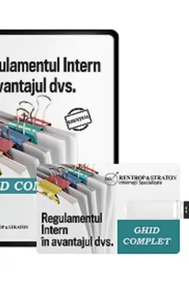 Regulamentul intern in avantajul dvs. Ghid complet