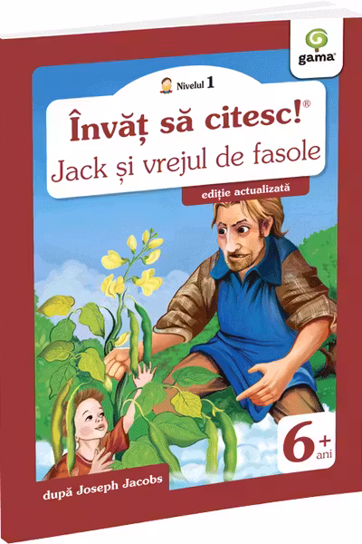 Învăț să citesc! Nivelul 1 Jack și vrejul de fasole