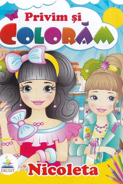 Nicoleta. Privim și colorăm