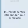 ISO 9000 pentru intreprinderi mici si mijlocii