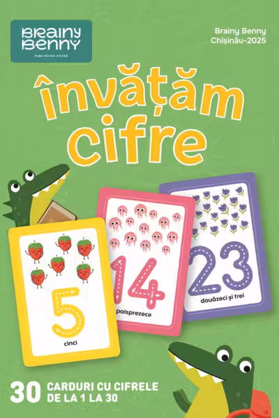 Invatam cifre Set carduri