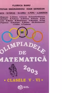 Olimpiade de matematica (clasele V-VI) (anul 2003)